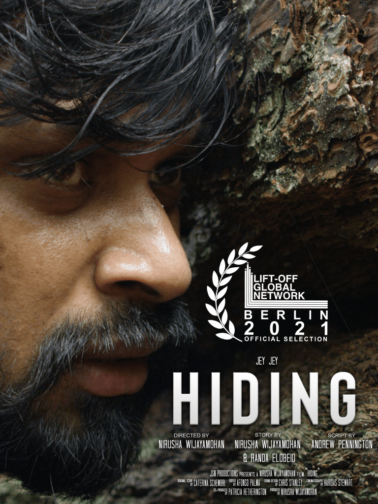 Hiding Poster